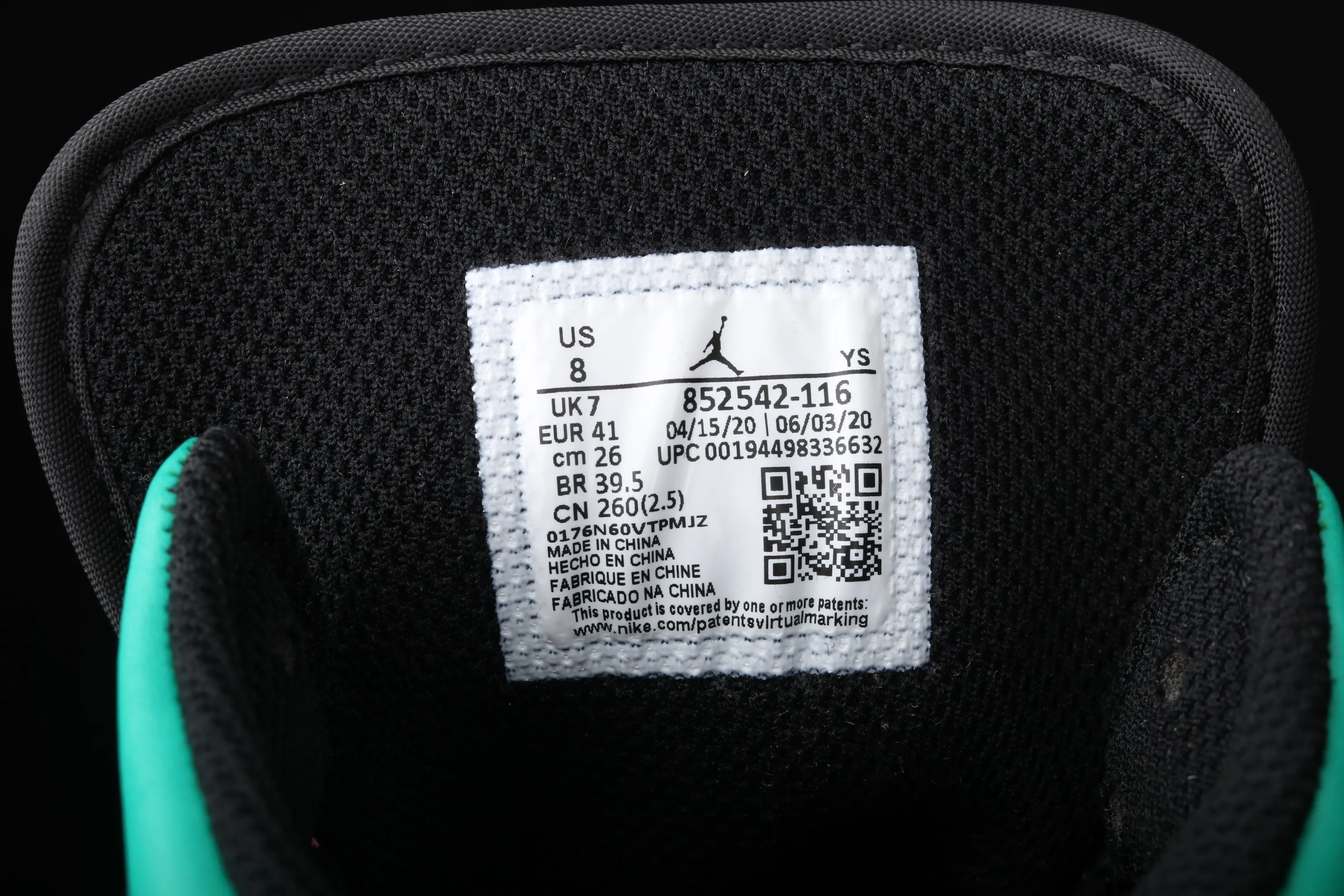All categories Air Jordan Jordan series basketball shoes Air Jordan 1 Mid Air Jordan 1 Mid "South Beach" AJ1 Joe 1 New South Coast 852542-116